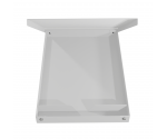 Aluminum Storage Clipboard - White